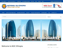 Tablet Screenshot of nocethiopia.com